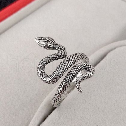 Tibetan Style Alloy Cuff Rings FS-WGA06B7-04-1