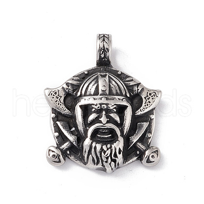 304 Stainless Steel Manual Polishing Pendants STAS-G267-05AS-1