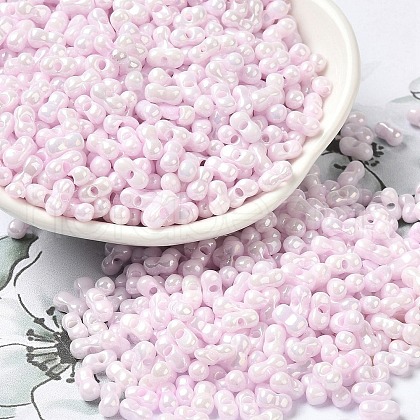 Opaque Colours Luster Glass Seed Beads X1-SEED-B001-01A-03-1