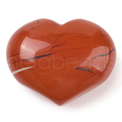 Mother's Day Gifts Natural Red Jasper Love Heart Stone G-I367-02A-1