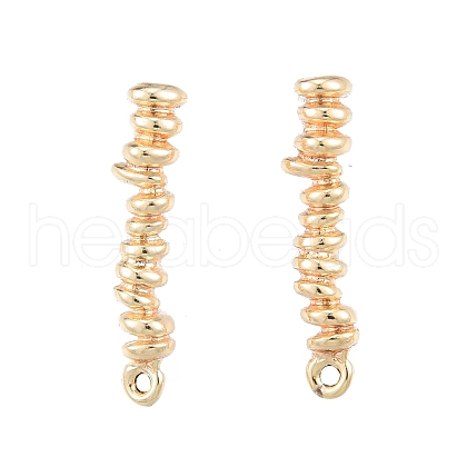 Brass Stud Earring Findings X-KK-G432-24G-1