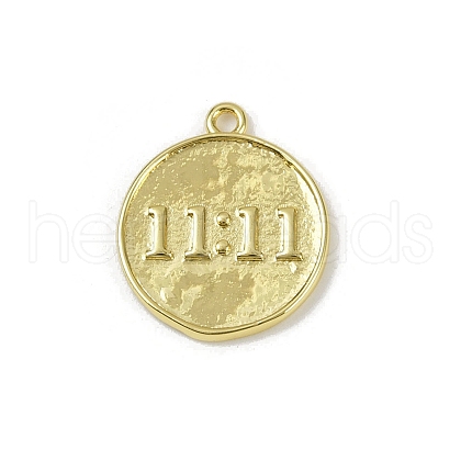 Brass Pendants KK-M322-13G-1