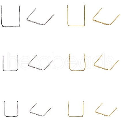 Brass Square Buckle KK-PH0001-22-1