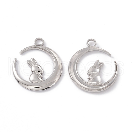 Non-Tarnish 304 Stainless Steel Pendants STAS-K242-01P-1