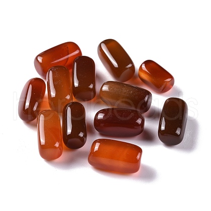 Natural Red Agate Beads G-M379-17-1