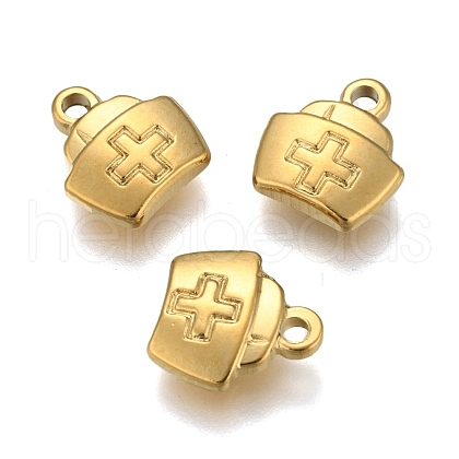 304 Stainless Steel Charms STAS-I117-03G-1