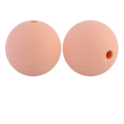 Silicone Beads Round Rubber Bead 15MM Loose Spacer Beads for DIY Supplies Jewelry Keychain Making FIND-SX0001-187-1