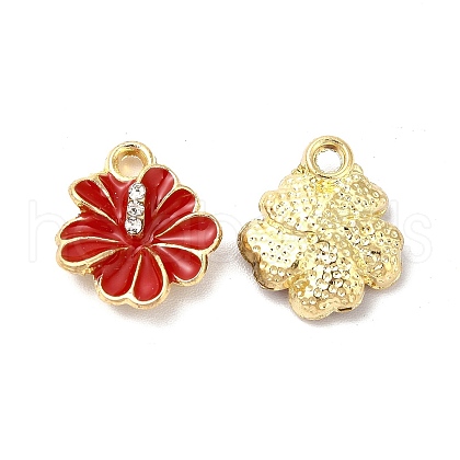 Alloy Enamel Charms X-ENAM-F144-01C-1