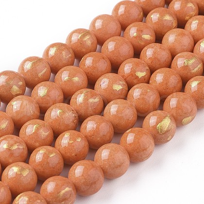 Natural Mashan Jade Beads Strands G-F669-A01-10mm-1