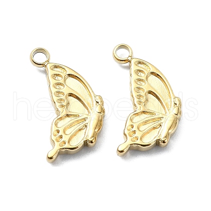 304 Stainless Steel Charms STAS-L022-337G-1