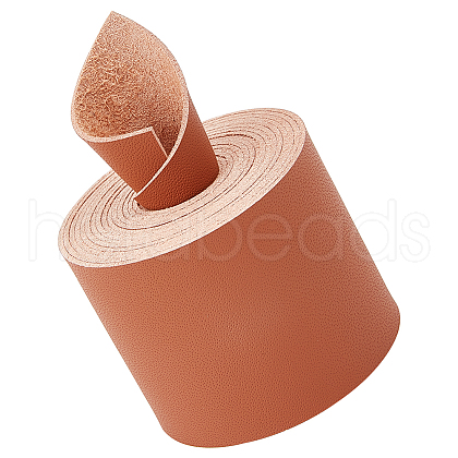 2M Flat Microfiber Imitation Leather Cord FIND-WH0420-75D-04-1