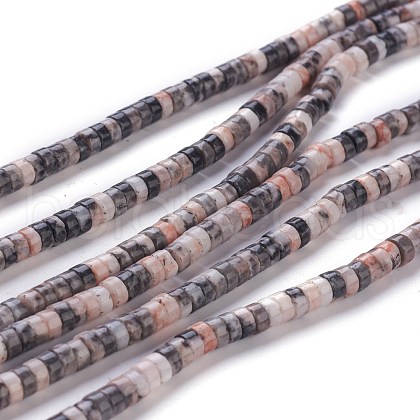 Natural Zebra Jasper Beads Strands G-H230-24-1