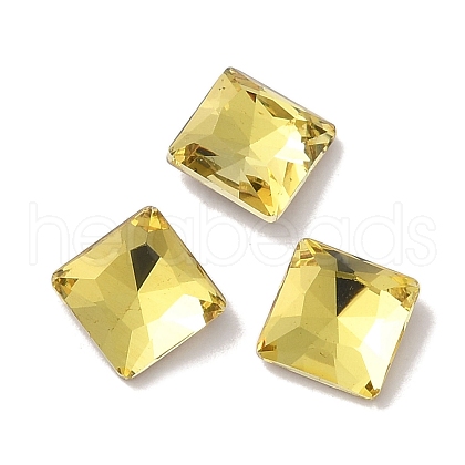 Glass Rhinestone Cabochons RGLA-P037-06B-D226-1