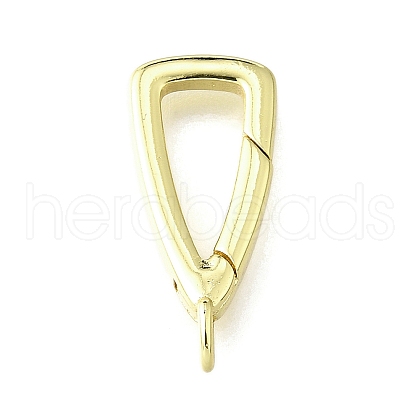 Brass Spring Gate Rings KK-V007-15G-1