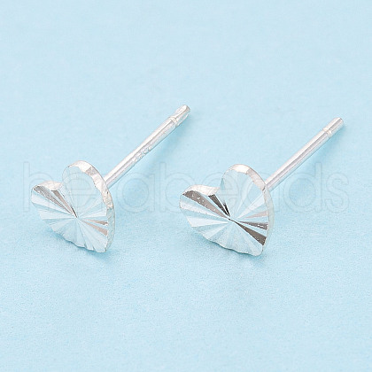 925 Sterling Silver Stud Earrings STER-N017-12D-S-1