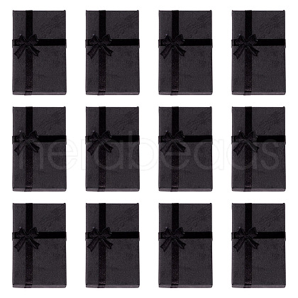 Cardboard Paper Ring Earring Storage Boxes CON-TAC0001-07-1