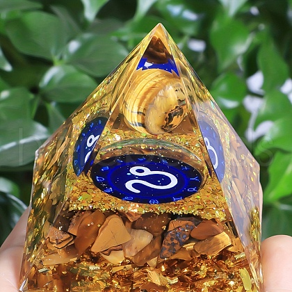 Orgonite Pyramid Resin Energy Generators PW-WG80884-05-1