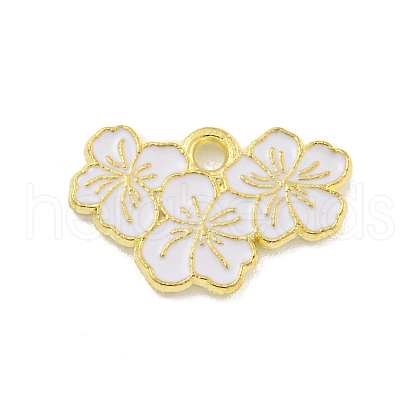 Alloy Enamel Pendants ENAM-Z015-06G-04-1