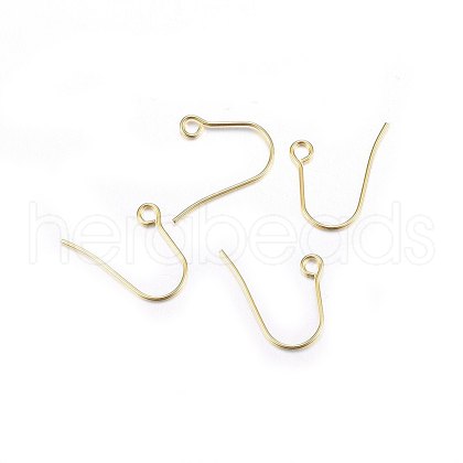 304 Stainless Steel Earring Hooks STAS-P210-21G-1