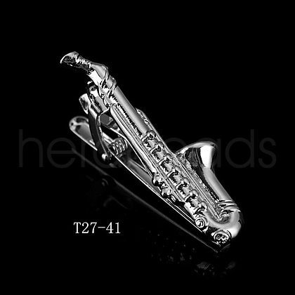 Brass Men's Tie Clips PW-WG71420-02-1