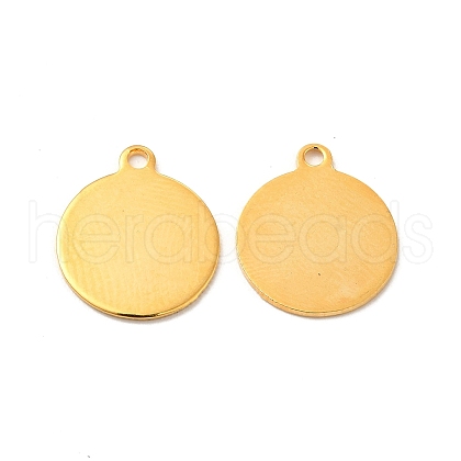 201 Stainless Steel Pendants STAS-P320-34G-1