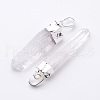 Natural Quartz Crystal Pendants G-D140-16-2