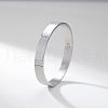 Stainless Steel Plain Bangles HI6776-2-2