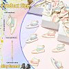 30Pcs 3 Colors Alloy Enamel Shoes Pendants PALLOY-CJ0002-05-2