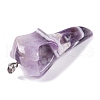 Natural Amethyst Big Pendants G-Q172-12B-2