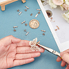 Unicraftale 12Pcs 304 Stainless Steel Stud Earring Findings STAS-UN0031-72-2