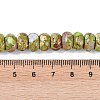 Dyed Synthetic Imperial Jasper Beads Strands G-P529-E01-A04-4