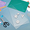 Transparent Acrylic Plates DIY-WH0016-54A-4