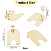 Iron Table Card Holders AJEW-WH0307-22G-5