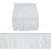 Fingerinspire Polyester Tassel Lace Ribbon OCOR-FG0002-45B-1