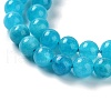 Dyed Natural Malaysia Jade Beads Strands G-G021-02A-02-3