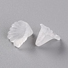 Frosted Acrylic Bead Caps MACR-S371-10A-701-3