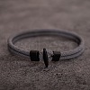 Nylon Cord Bracelets for Men Women WGFB64D-02-1