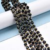 Natural Banded Agate Beads Strands G-P463-47-2