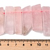 Natural Rose Crystal Beads Strands G-S386-D12-5