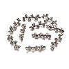 Tibetan Style Alloy Multi-Strand Links TIBE-L011-059AS-1