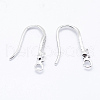 925 Sterling Silver Micro Pave Cubic Zirconia Earring Hooks STER-L054-29-4