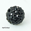 Polymer Clay Rhinestone Beads RB-H258-HD10mm-280-1