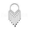 Non-Tarnish 201 Stainless Steel Pendants STAS-S105-LA742-1-1
