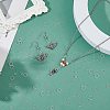 DICOSMETIC 80Pcs 4 Styles 925 Sterling Silver Open Jump Rings STER-DC0001-52S-5