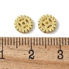 Brass Micro Pave Cubic Zirconia Beads KK-D324-11G-02-2