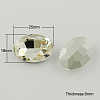 Glass Pointed Back Rhinestone RGLA-Q011-18x25mm-3-1