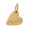 304 Stainless Steel Charms STAS-L291-01G-Q-2