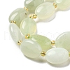 Natural New Jade Beads Strands G-H005-A12-02-4