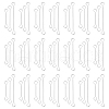 Unicraftale 300Pcs 3 Styles 304 Stainless Steel Connector Charms STAS-UN0042-87-1