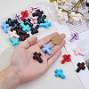 DICOSMETIC 24Pcs Silicone Beads SIL-DC0001-70-3